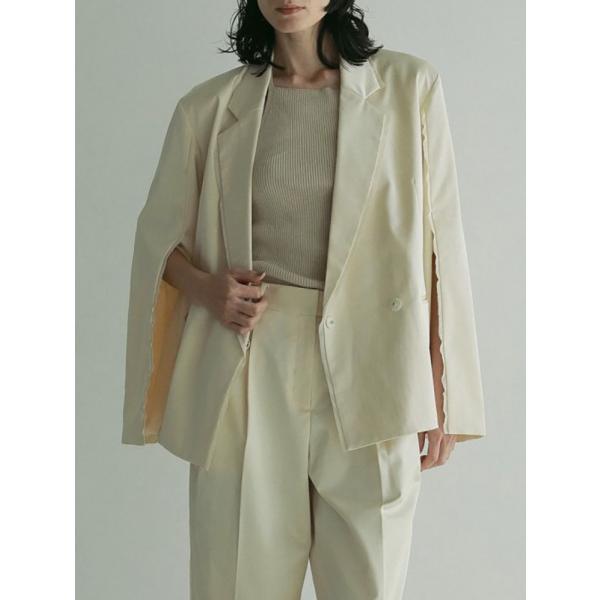 【SALE】アンヌーク anuke 即日発送 Satin Slit Jacket 62510107 ...