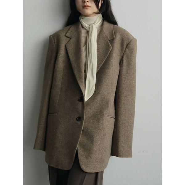 アンヌーク anuke 即日発送   Herringbone Wool Jacket  625201...