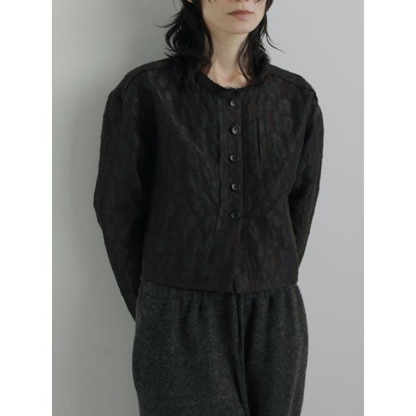 【SALE】アンヌーク anuke 即日発送   Leopard Jacquard Jacket 6...