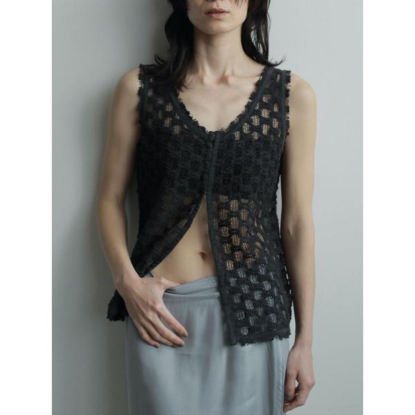 【SALE】アンヌーク anuke 即日発送   Lace Sleeveless Tops 6252...