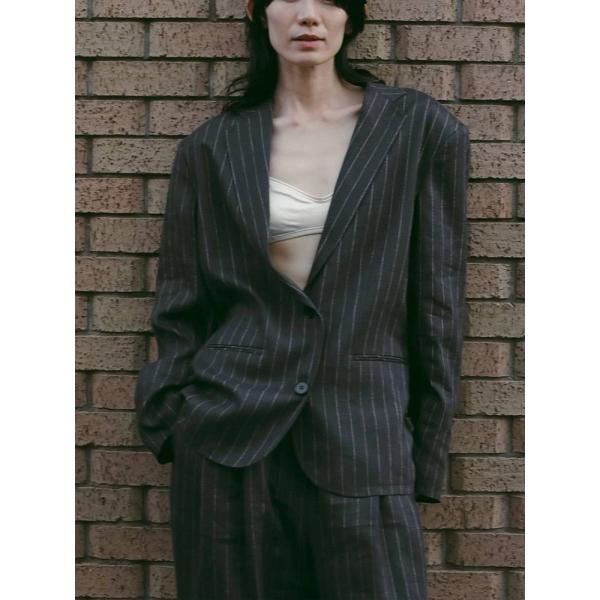 アンヌークanuke  即日発送 Over Linen Jacket 62610104 オーバーリネ...