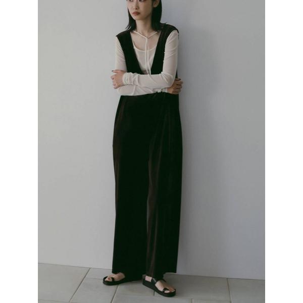 アンヌーク anuke 即日発送 Velour Vneck Combinaison 62610313...