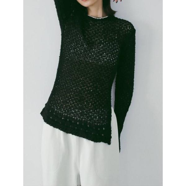 アンヌーク anuke 即日発送 Lace Knit Tops  62610516 レースニットトッ...