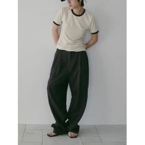 【SALE】アンヌーク anuke 即日発送 Compact Ringer T-Shirts 62610618 コンパクトリンガーTシャツ 半袖 コンパクトT