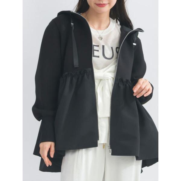 PICCIN PERLA ピッチンぺルラ 即日発送 裾ギャザーフードパーカー 906280 ダンボー...