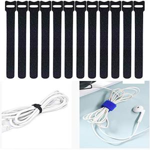 ZMYO 結束バンド マジックテープ 繰り返し 配線整理 usb