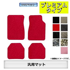 フロアマット　汎用フロアマット　軽・普通車兼用　カーマット　カラーが選べる　抗菌　　消臭　プレミアムタイプ