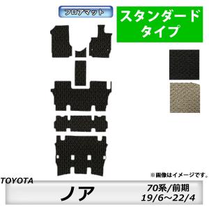 フロアマット　トヨタ　ＴＯＹＯＴＡ　ノア　ＮＯＡＨ　70系　19/6〜22/4（前期）　カーマット　...