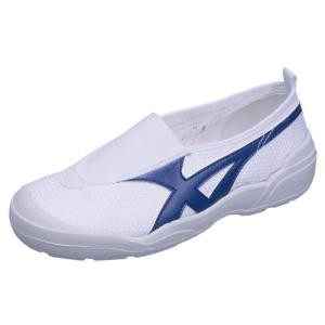 ムーンスター スクールシューズ バイオＬＴ01 ブルー 22.0