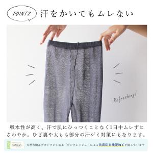 レギンス レディース 10分丈 薄手 タイツ ...の詳細画像4