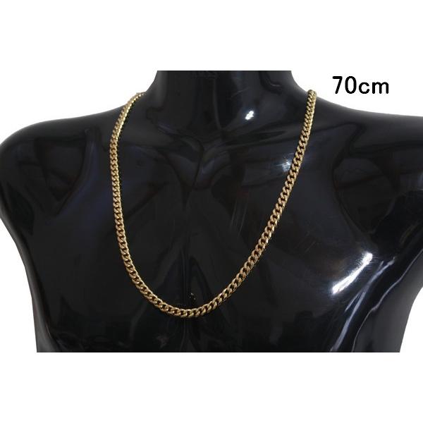 チェーンネックレス 70cm 喜平 ゴールド ヒップホップ  キヘイ ブリンブリン B系 HIPHO...