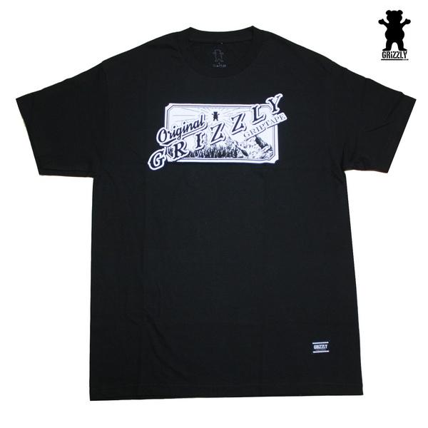 GRIZZLY Tシャツ GRIZZLY WILD WEST TEE vigr20235 ブラック ...