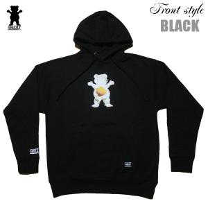 GRIZZLY パーカー GRIZZLY Sunny Side Up Hoodie [BLK] vigr23ho99 ブラック 黒 スケボー スケート グリズリー フーディー｜m-market-web