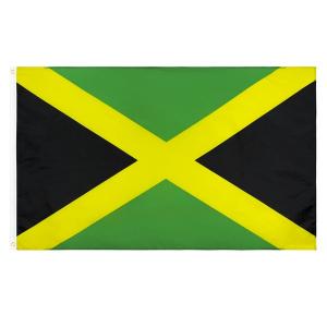 BIG フラッグ ジャマイカ / JAMAICA レゲエ 国旗 約150cm×約90cm ラスタ インテリアクロス メール便可｜m-market-web