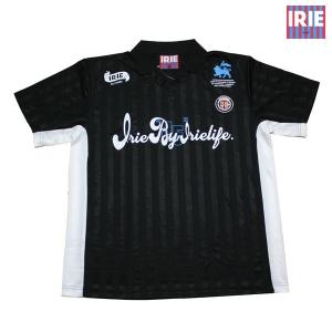 メール便可 IRIE シャツ IRIE FOOTBALL SHIRT BLK IRHA19043 ブラック アイリー Tシャツ サッカーシャツ レゲエ｜m-market-web