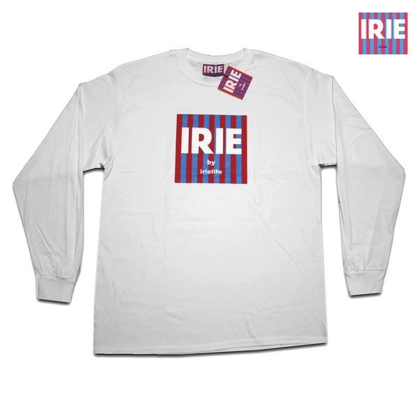 IRIE 長袖Tシャツ IRIE TAG L/S TEE WHT IRAW19021 ホワイト アイ...