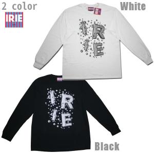 IRIE 長袖Tシャツ MERCURY LOGO L/S TEE IRSS20015　アイリー ホワイト ブラック　[メール便可]｜m-market-web
