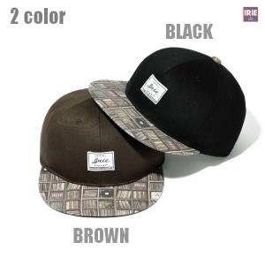 IRIE キャップ OLD RECORDBOX VISOR CAP IRAW23019 ブラック ブラウン アイリー レゲエ 帽子｜m-market-web