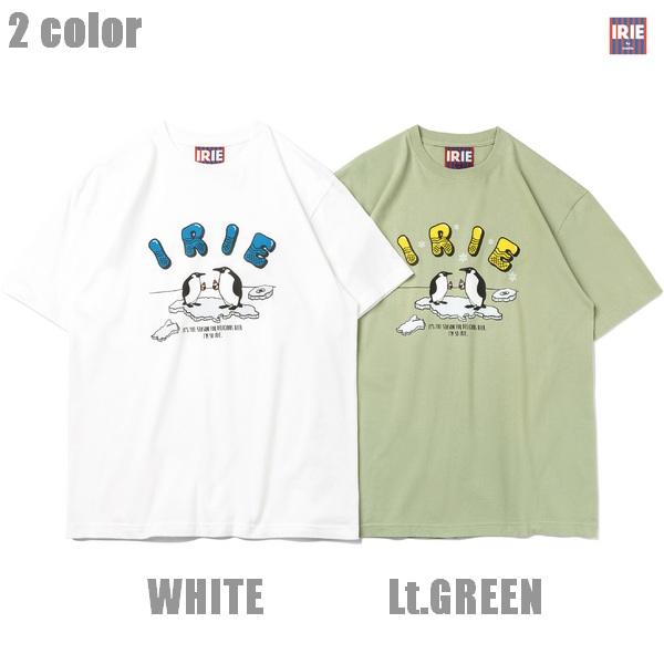 IRIE Tシャツ IM SO IRIE TEE IRSS24048 ホワイト ライトグリーン 白 ...