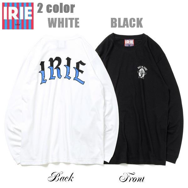 IRIE 長袖Tシャツ ALL IS FINE L/S TEE IRSS25013 アイリー ホワイ...