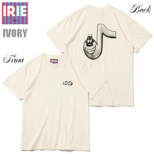 IRIE Tシャツ IRIE八分音符TEE IRSS25035 アイボリー IVORY レゲエ ジャ...