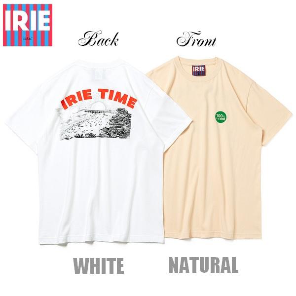 IRIE Tシャツ IRIE BEACH TEE IRSS25047 ホワイト ナチュラル 白 レゲ...