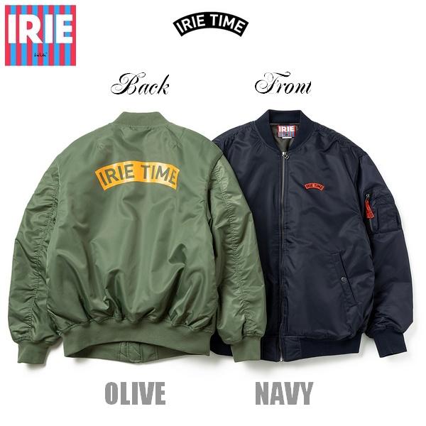 IRIE 【 アイリー 】ジャケット IRIE TIME MA1 JACKET IRAW25031 ...
