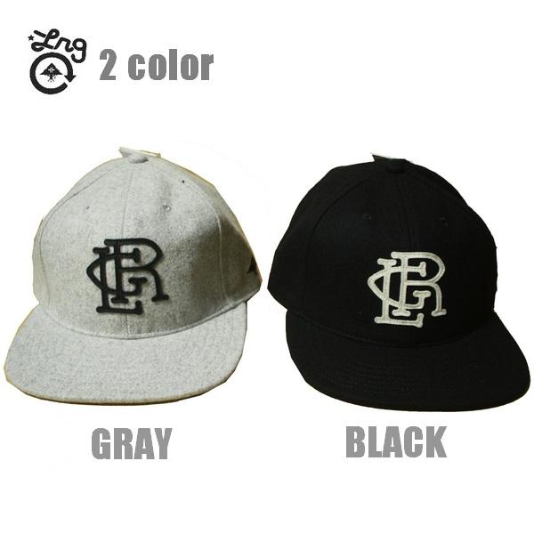 LRG キャップ THE LEAGUE WOOL HAT L37QMHJXX グレー ブラック エル...