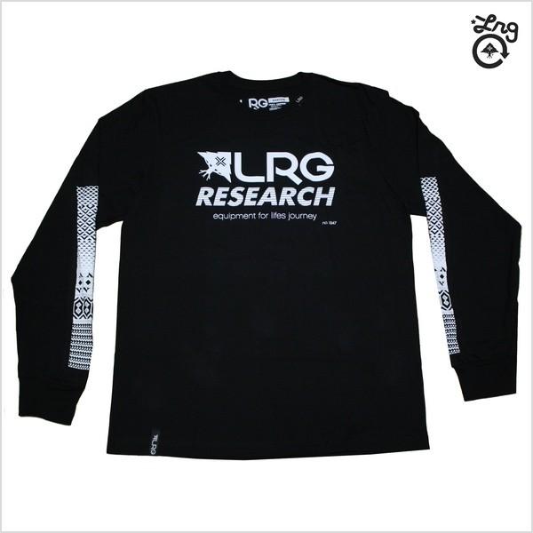 LRG 長袖Ｔシャツ RC LS TEE BLK 黒 ブラック J151112 エルアールジー ロン...