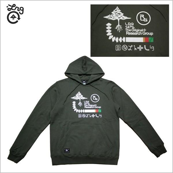 LRG パーカー RC FRONT ARCHIVE PULLOVER HOODIE O.D J163...