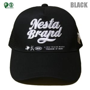 NESTA キャップ 3Dロゴ メッシュCAP 232NB8703 ネスタ NESTABRAND 黒 帽子｜m-market-web