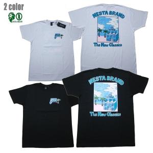 NESTA BRAND (ネスタブランド) BIG LION ポロシャツ /BLACK×WHITE 