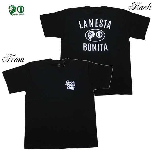 NESTA Tシャツ GVO TEE JPN加工 232NB1023 ブラック 黒 レゲエ ネスタ ...