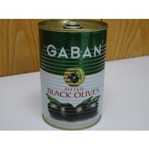 オリーブ ブラックオリーブ170g 塩水漬け 種抜き ギャバン GABAN
