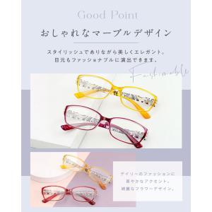 老眼鏡 おしゃれ ブルーライトカット レディー...の詳細画像3
