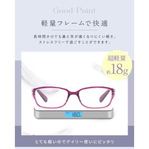 老眼鏡 おしゃれ ブルーライトカット レディー...の詳細画像4