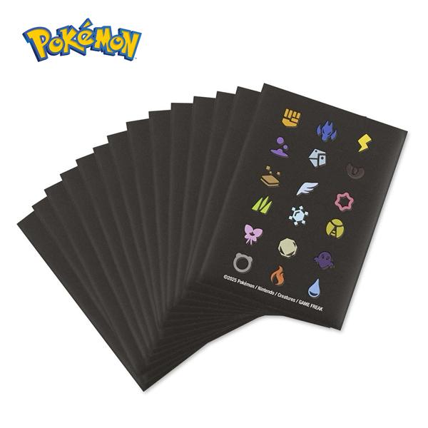 海外ポケモンセンター限定 ポケモンカードゲーム デッキシールド スリーブ エレメンタルタイプ Ele...