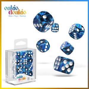 D6 Dice 16mm Gemidice (サンストーン) 12個入り 6面ダイス : メモリー