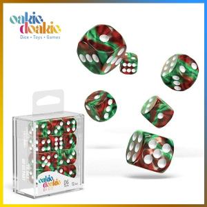 D6 Dice 16mm Gemidice (サンストーン) 12個入り 6面ダイス : メモリー