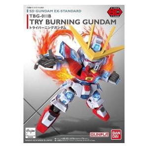 SDガンダムEXスタンダード 011 ガンダムビルドファイターズトライ トライバーニングガンダム プラモデル｜m-onlineshop