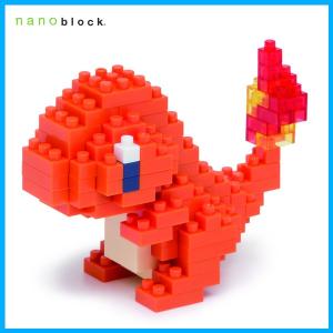 ナノブロック ポケットモンスター ヒトカゲ NBPM-002 (ゆうパケット対応)｜m-onlineshop