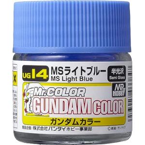 クレオス ガンダムカラー UG14 MSライトブルー 10ml 塗料｜m-onlineshop