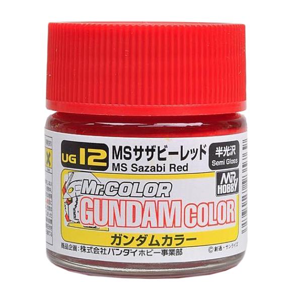 クレオス ガンダムカラー UG12 MSサザビーレッド 10ml 塗料