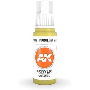 AKインタラクティブ アクリル3G AK11039 ピュルレントイエロー 水性塗料