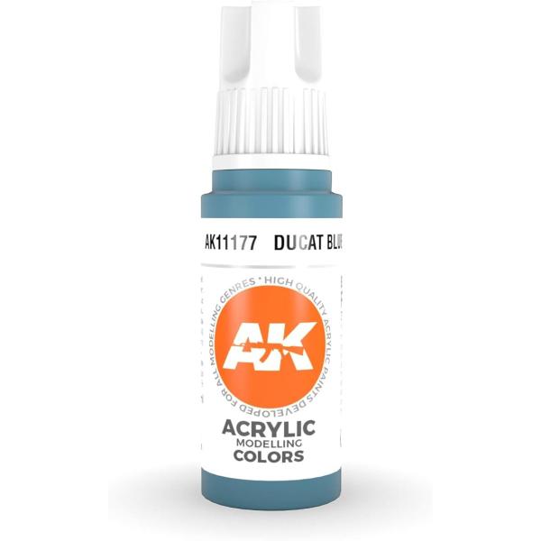 AKインタラクティブ アクリル3G AK11177 デュカットブルー 水性塗料