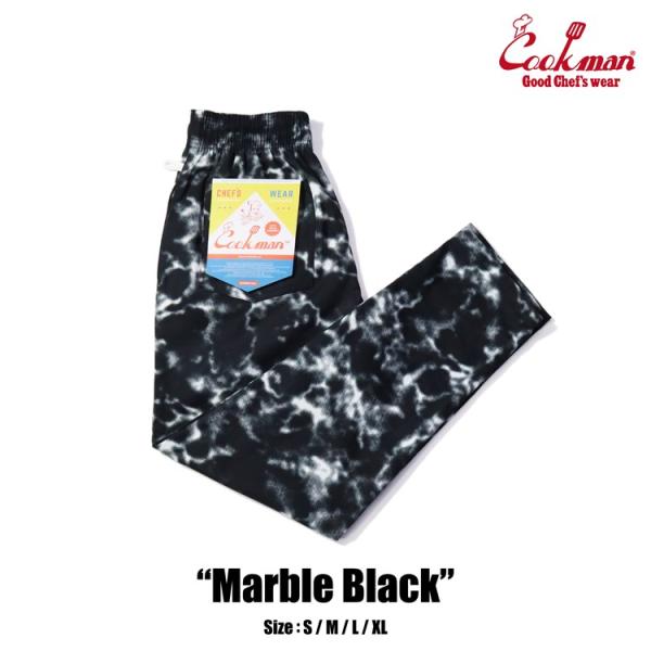 Cookman クックマン cookman シェフパンツ メンズ Chef Pants Marble...