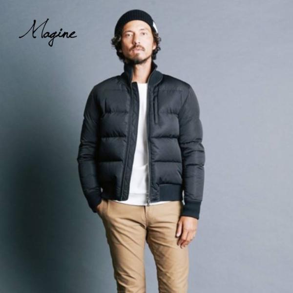 magine マージン Magine ダウンジャケット メンズ NYLON STAND RIB DO...