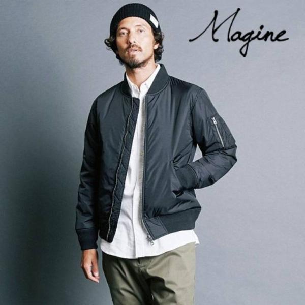 magine マージン Magine MA-1 メンズ NYLON THINSULATE ZIP M...