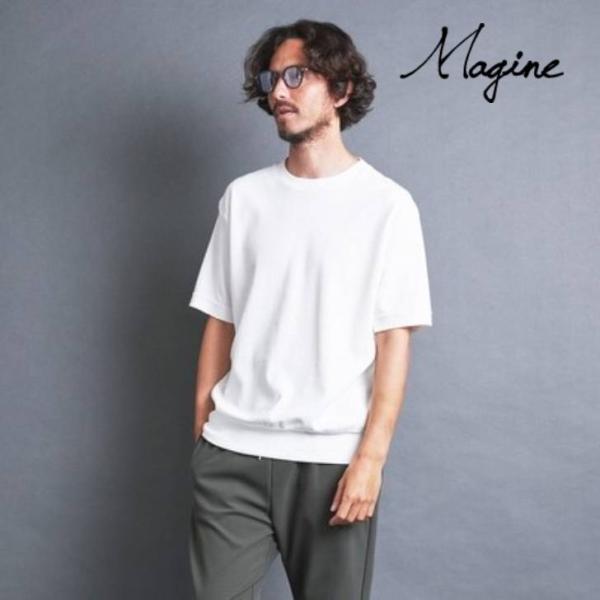 magine マージン Magine 半袖Tシャツ メンズ BDコットンサーフニット サイドリブ ク...