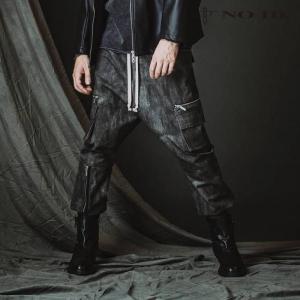 【新品未使用に近い】SUPPLIER ブラックデニム バギーパンツ SUPPLIER（サプライヤー） バギーデニムパンツ S,M,L ブラック/黒